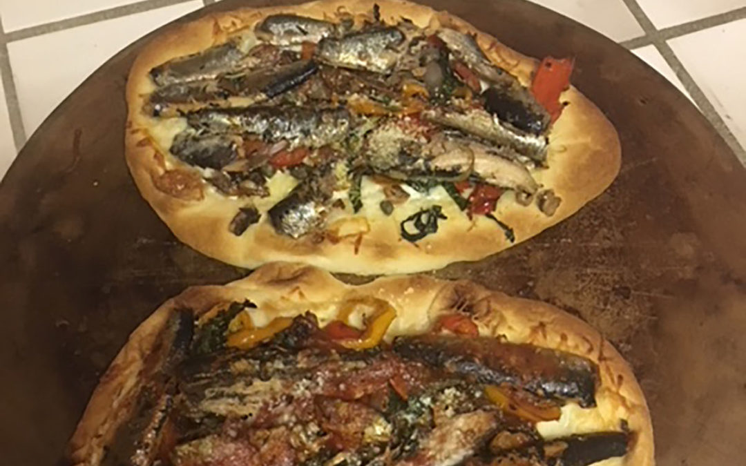 Sardine Pizza from Everyday Seafood
