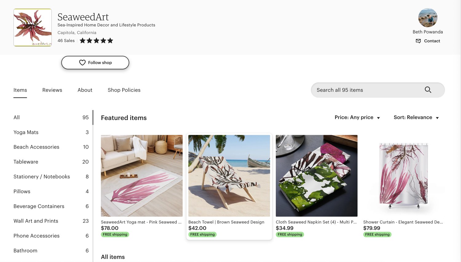 Etsy Store